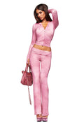 BLARE TRACKPANT - LIGHT PINK SERPENTINE