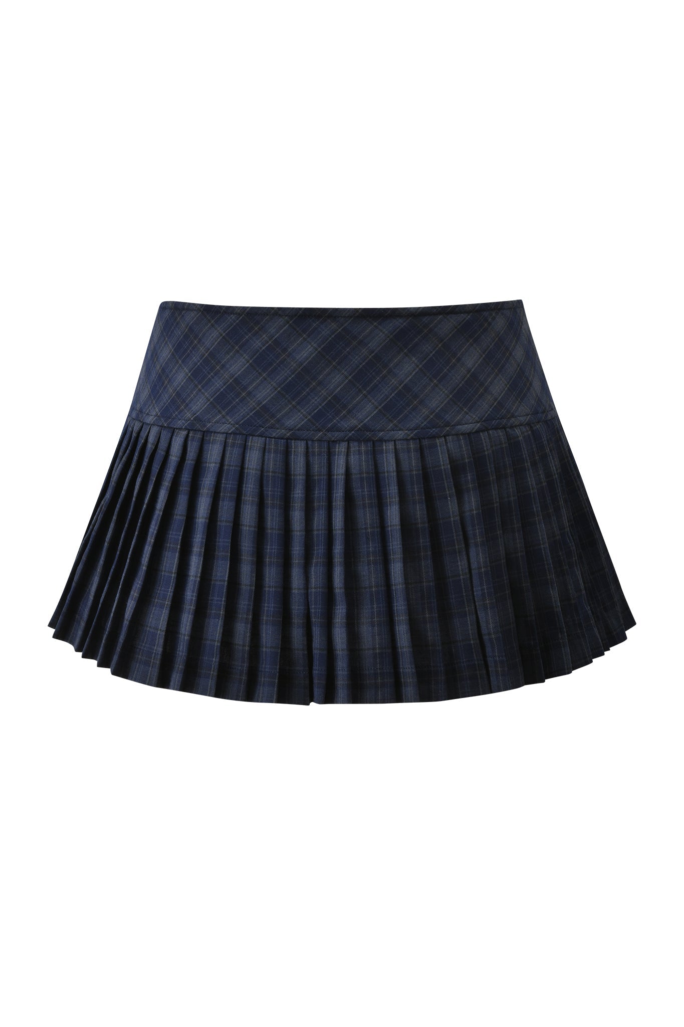 ROUX MINI SKORT - BLUE PLAID