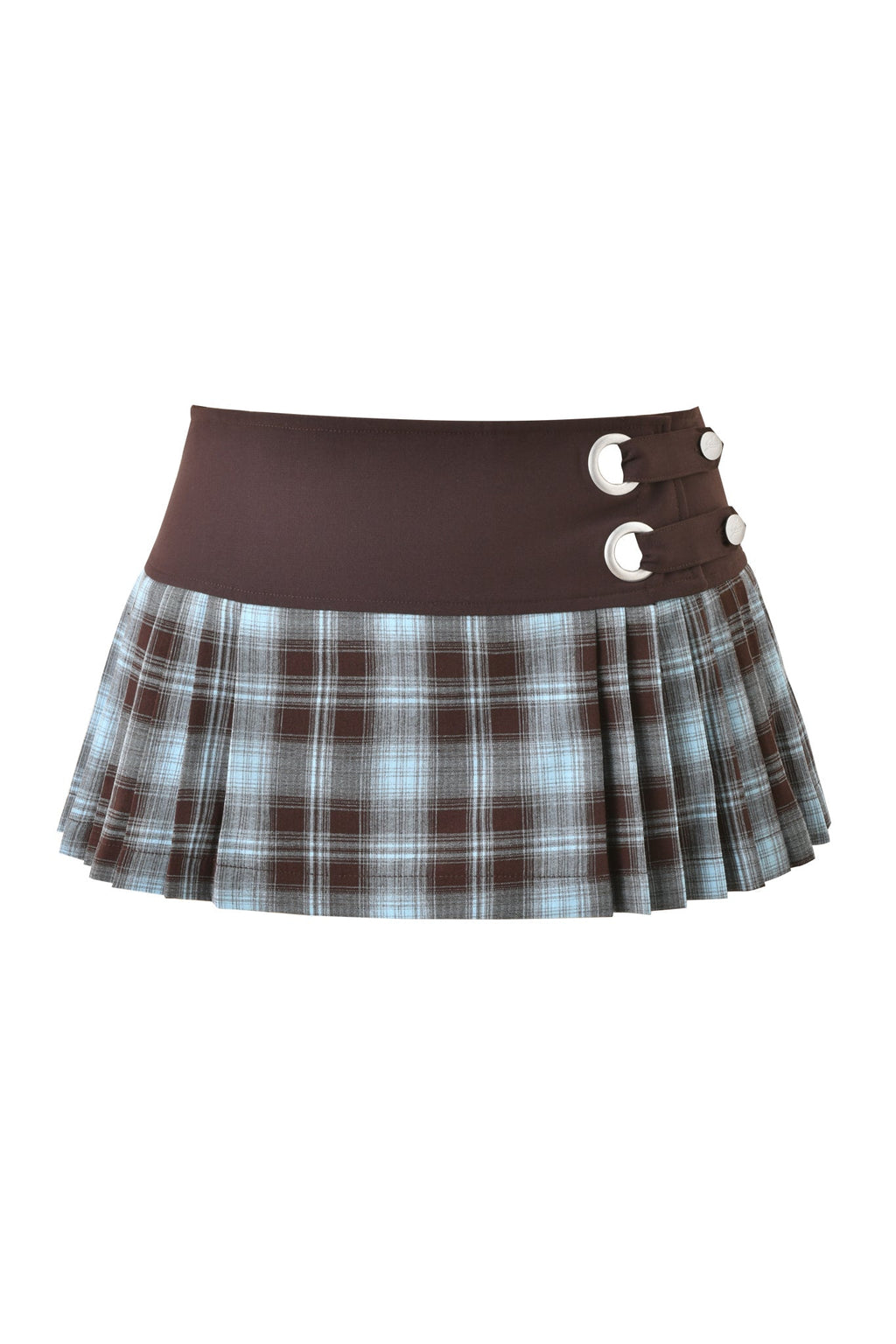 ROUX MINI SKORT 2.0 - BLUE PLAID