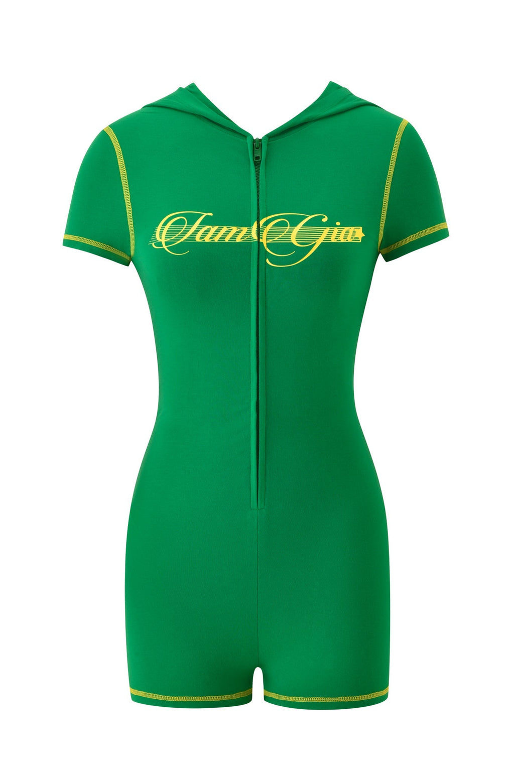 BLARE CAP SLEEVE ROMPER - GREEN