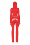 I.AM.GIA X SEXYY RED BLARE TRACKPANT - RED